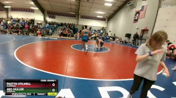 190 lbs Cons. Round 1 - Paxtyn Stilwell, Glenrock vs Geo Muller, Sheridan