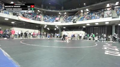 125 lbs Champ. Round 2 - Sophie Crescenzo, Unattached vs Brooklyn Truman, Unattached