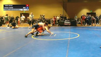 190 lbs Cons. Sub-quarters - Max Solis vs Lukas Conte, Mat Assassins