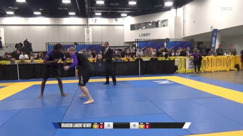 Keith Ritter vs Brandon Lamont Newby 2024 World IBJJF Jiu-Jitsu No-Gi Championship