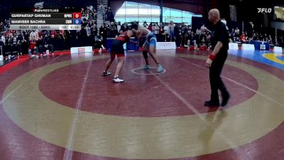 80kg Champ. Round 2 - Gurpartap Ghuman, Miri Piri Wrestling Club vs Manveer Bachra, Canadian Mal Wrestling