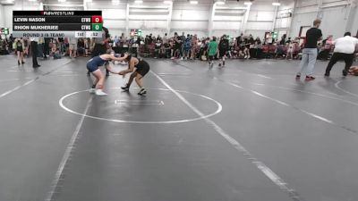 76 lbs Round 3 (6 Team) - Levin Nason, CTWHALE Blue vs Rhion Mukherjee, CTWHALE Green