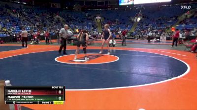 120 lbs Cons. Round 1 - Isabelle Leyhe, Mahomet (M.-Seymour) vs Marisol Castro, Chicago (Phoenix Military Academy)