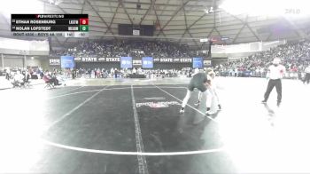Boys 4A 150 lbs Cons. Round 1 - Ethan Rosenburg, Lake Stevens vs Nolan Lofstedt, Mead