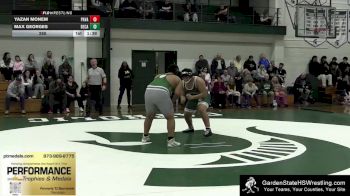 285 lbs Max Georges, Depaul Catholic vs Yazan Monem, Passaic Valley