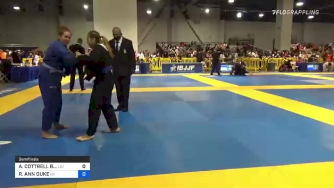 ARLENE COTTRELL B vs REBECCA ANN DUKE 2021 American National IBJJF Jiu Jitsu Championship