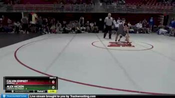 126 lbs Round 3 (8 Team) - Calvin Empkey, Norfolk vs Alex Hicken, Lincoln Southeast