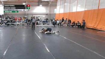 149 lbs Cons. Round 2 - Antonio Hobbs, Tiffin vs Logan Powell, Davis & Elkins