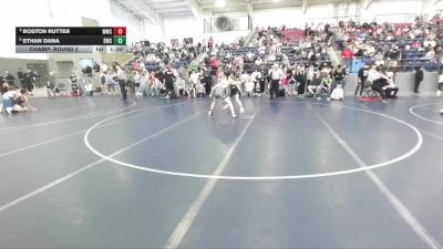 110 lbs Champ. Round 2 - Boston Rutter, Wasatch Wrestling Club vs Ethan Dana, Shootbox Wrestling Club
