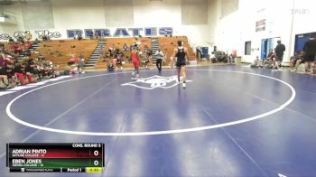 141 lbs Semis & 3rd Wb (16 Team) - Noah Abel, Sierra College vs Henok Tsegaye, Skyline College