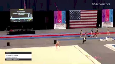 Lauren Kramer - Ribbon, Airborne Academy - 2021 USA Gymnastics Championships