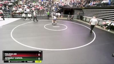 6A 190 lbs Cons. Round 3 - Maleah Asi, Westlake vs Kimberly Zapata, Layton