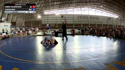 88 lbs James Culbertson, Oregon vs Austin Witt, Michigan Blue