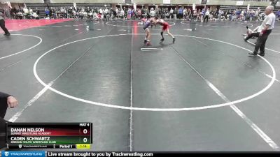 128 lbs Cons. Semi - Caden Schwartz, Oregon Youth Wrestling Club vs Danan Nelson, Summit Wrestling Academy