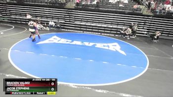 193 lbs Champ. Round 2 - Bracken Valdez, Tooele High School vs Jacob Stephens, Cottonwood