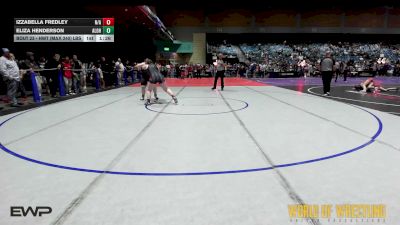 Quarterfinal - Izzabella Fredley, N/A vs Eliza Henderson, Aloha