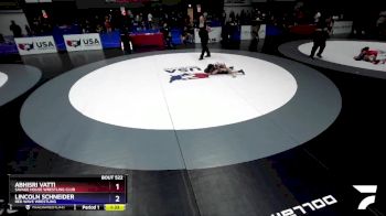 56 lbs Semifinal - Abhisri Vatti, Savage House Wrestling Club vs Lincoln Schneider, Red Wave Wrestling