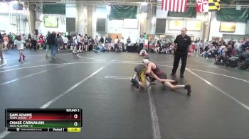 84 lbs Round 2 (4 Team) - Sam Adams, Terps Xpress vs Chase Carnahan, AACO Allstars