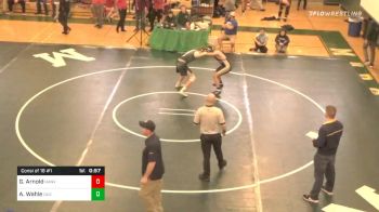 182 lbs Consolation - Garrett Arnold, Hanover vs Austin Wahle, Duxbury