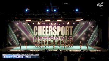 Cheer UP Athletics - Karma [2026 L2 Junior - D2 - Medium Day 2] 2026 CHEERSPORT National All Star Cheerleading Championship