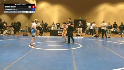 124.4-138 lbs Champ. Round 2 - Caden Smith, Unattached vs Gavin Bradley