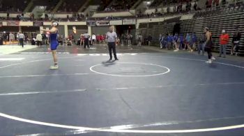 170 Elite Varsity Champ. Round 2 - Zach Pellerin, Catholic vs Cody Glover, Auburn