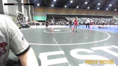 100 lbs Round Of 16 - Noelle Cervantes, España Wrestling vs Azyah Rice, Inland Elite Wrestling Club