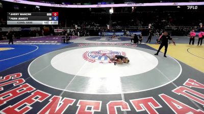 94 lbs Cons. Semi - Avery Mancini, Burnt Hills/Scotia/Ballston Spa vs Fern Jewett, General Brown