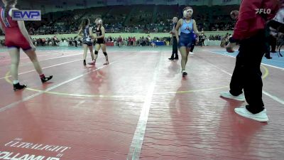 123 lbs Round Of 32 - Ruby Hughes, Bixby JH Girls vs Brooklyn Clark, Little Axe Women's Wrestling