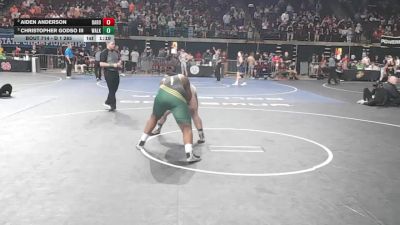 D 1 285 lbs Semifinal - Christopher Godso III, Walker vs Aiden Anderson, Baton Rouge