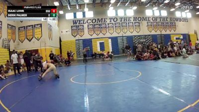 150 lbs Champ Round 1 (16 Team) - Isaac Lowe, Braves WC vs Derik Palmer, Eagle Empire