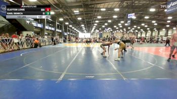 126 lbs Rr Rnd 1 - Clayton Lowe, Ohio Titan Grey vs Kael Seneca, Flickr Boyz Daifugo