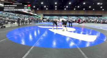 285 lbs Consi Of 16 #2 - Jayden Shannon, Fort Hays Tech Northwest vs Kioni Benally, New Mexico Highlands