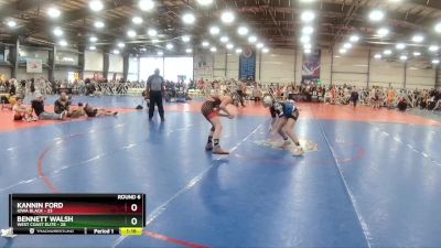 100 lbs Rd# 9- 2:15pm Saturday Final Pool - Bennett Walsh, West Coast Elite vs Kannin Ford, Iowa Black