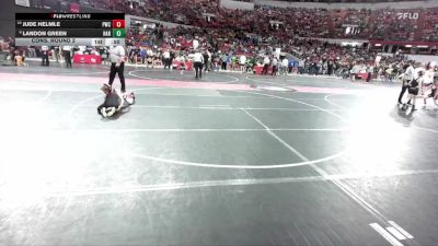 81 lbs Cons. Round 2 - Jude Helmle, Pulaski Wrestling Club vs Landon Green, Hartford