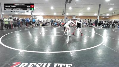 135 lbs 3rd Place - Josh Young, Honesdale vs Robert Armstrong, Ontario