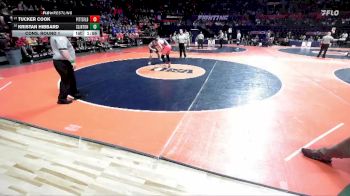 1A 190 lbs Cons. Round 1 - Kristan Hibbard, Clinton vs Tucker Cook, Pittsfield