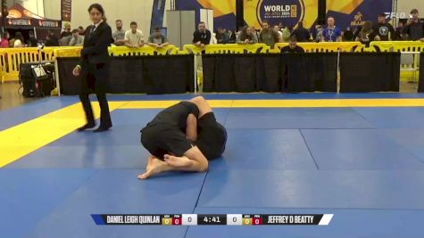 Jeffrey D Beatty vs Daniel Leigh Quinlan 2024 World IBJJF Jiu-Jitsu No-Gi Championship