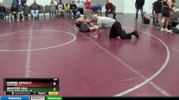 129 lbs Round 1 (8 Team) - Gabriel McNally, Legacy Red vs Braydon Hall, Dundee Wrestling (MI)