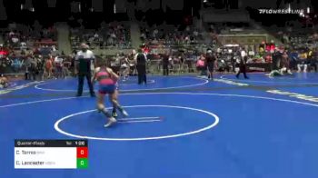 82 lbs Quarterfinal - Camille Torres, Since Day One vs Claire Lancaster, Norman Grappling