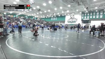 126 lbs Quarterfinal - Daniel Nicholson, Granite Hills vs Gavin Cortez, Pacifica/Oxnard