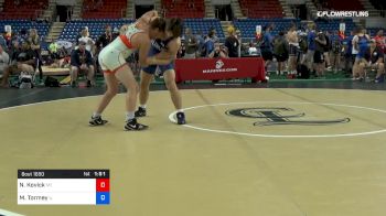 182 lbs Cons 8 #1 - Noah Kovick, Montana vs Mario Tormey, Illinois