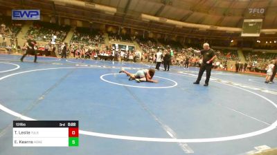 70 lbs Semifinal - Bennett Dawson, Team Tulsa Wrestling Club vs Kyrin Robinson, HURRICANE WRESTLING ACADEMY