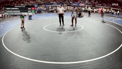 D 1 190 lbs Quarterfinal - Cayden Wiggins, Acadiana vs Jase Campbell, East Ascension