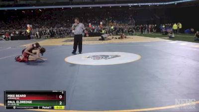 D4-113 lbs Cons. Round 1 - Mike Beard, Addison HS vs Paul Eldredge, St Louis HS