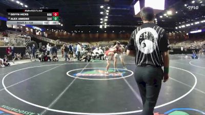 138 lbs Cons. Round 4 - Devyn Hicks, New Smyrna Beach Sr H S vs Alex Amedee, East Ascension