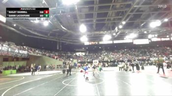 140 lbs Quarterfinal - Bailey Hasbell, Elgin vs Danin Lacouture, Siuslaw