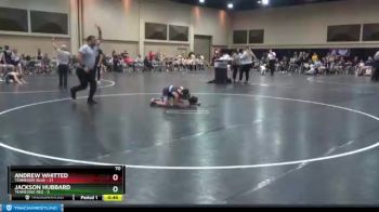 70 lbs Finals (2 Team) - Andrew Whitted, Tennessee Blue vs Jackson Hubbard, Tennessee Red