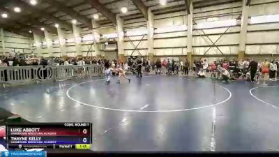 67 lbs Cons. Round 1 - Luke Abbott, Sanderson Wrestling Academy vs Thayne Kelly, Sanderson Wrestling Academy