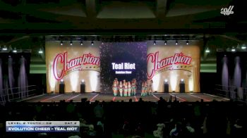 Evolution Cheer - Teal Riot [2025 L2 Youth - D2 Day 2] 2025 Champion Cheer and Dance Grand Nationals